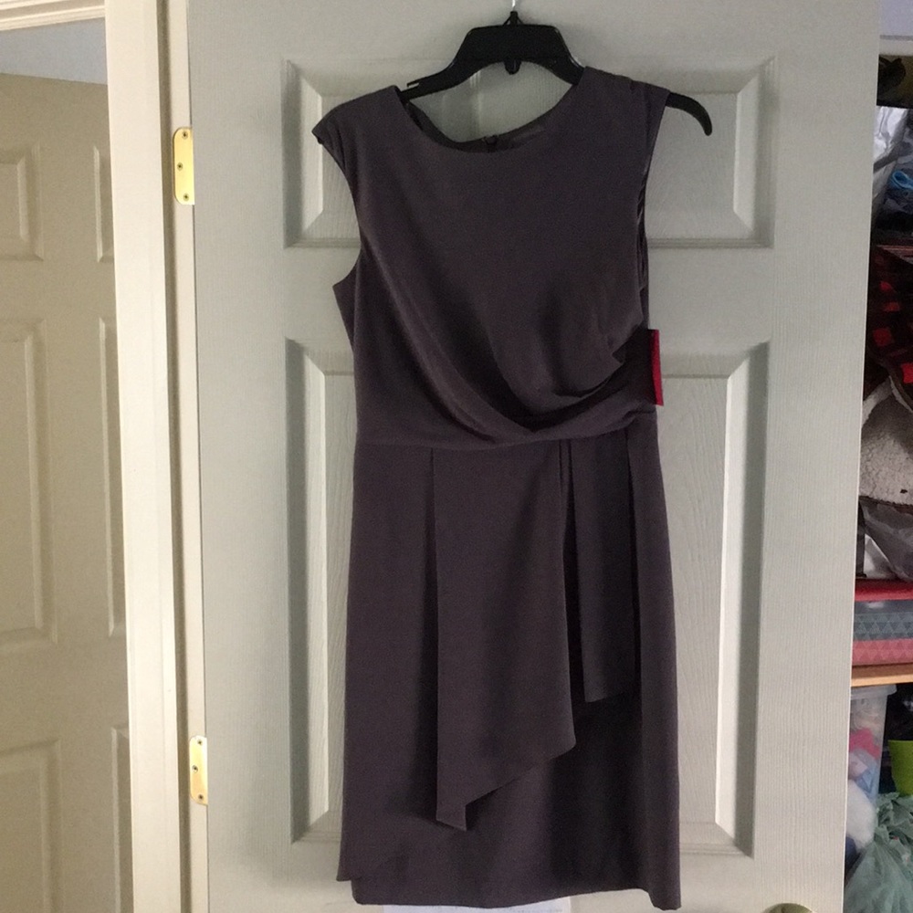 Vince Camuto dark gray Dress Sz 4